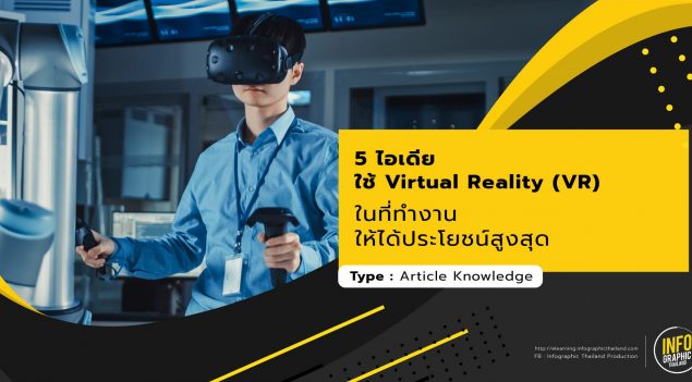 5 ไอเดียใช้ VR ในที่ทำงานให้ได้ประโยชน์สูงสุด